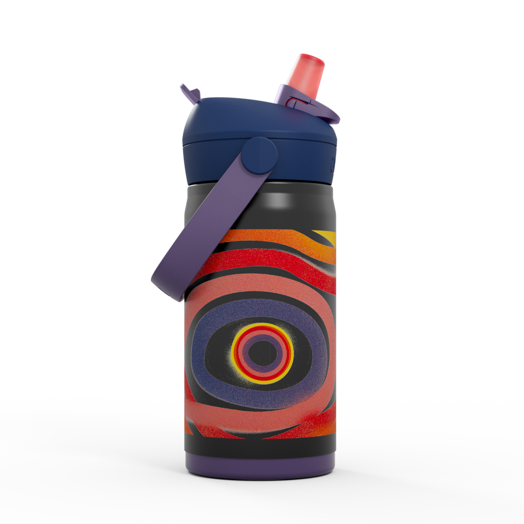 CamelBak Thrive™ Flip Straw Kids 12 oz Bottle, Insulated Stainless Steel