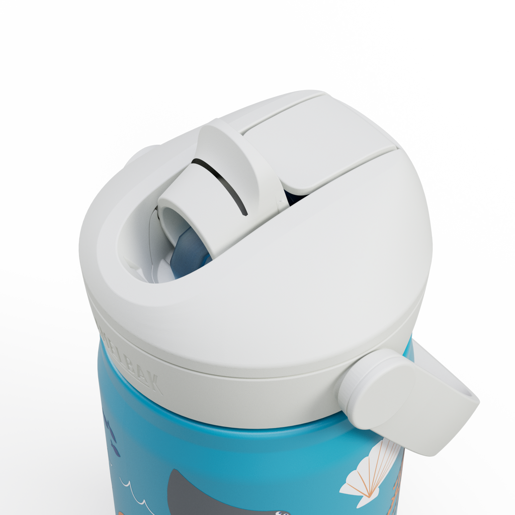 CamelBak Thrive™ Flip Straw Kids 12 oz Bottle, Insulated Stainless Steel