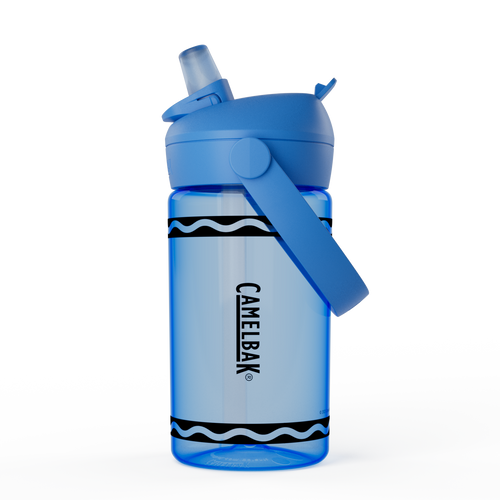 CamelBak Crayola 14 oz Flip Straw Bottle