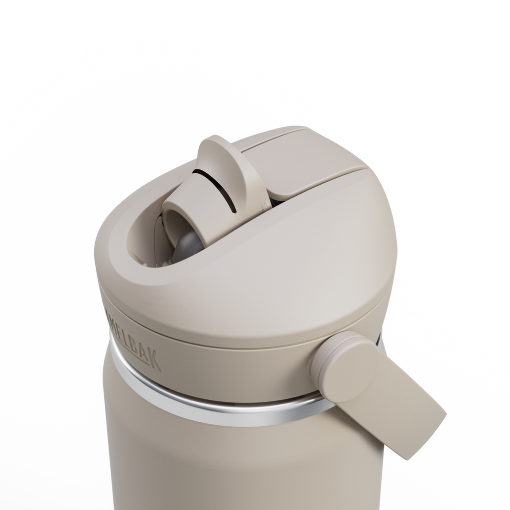 CamelBak Thrive™ Flip Straw 20 oz Bottle, Insulated Stainless Steel