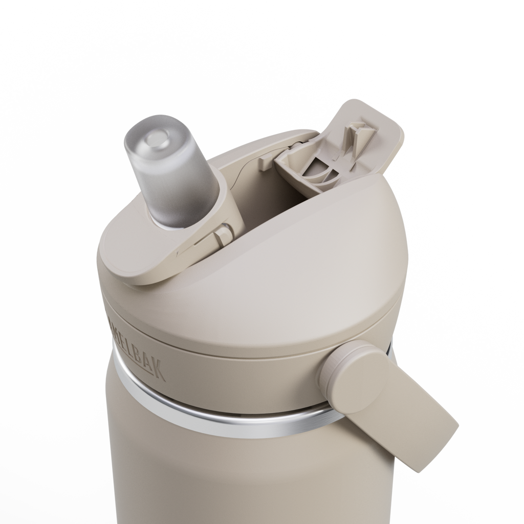 CamelBak Thrive™ Flip Straw 20 oz Bottle, Insulated Stainless Steel