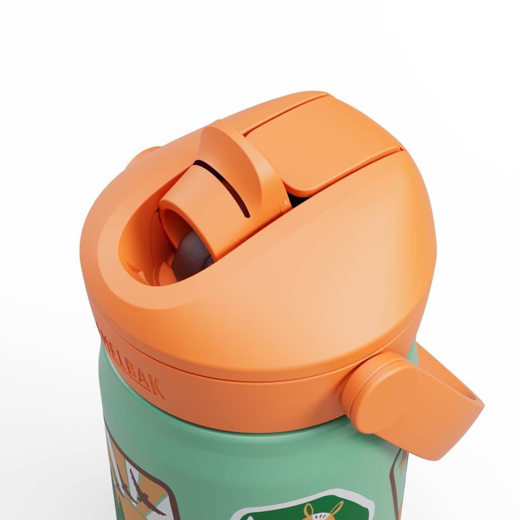 CamelBak Thrive™ Flip Straw Kids 12 oz Bottle, Insulated Stainless Steel