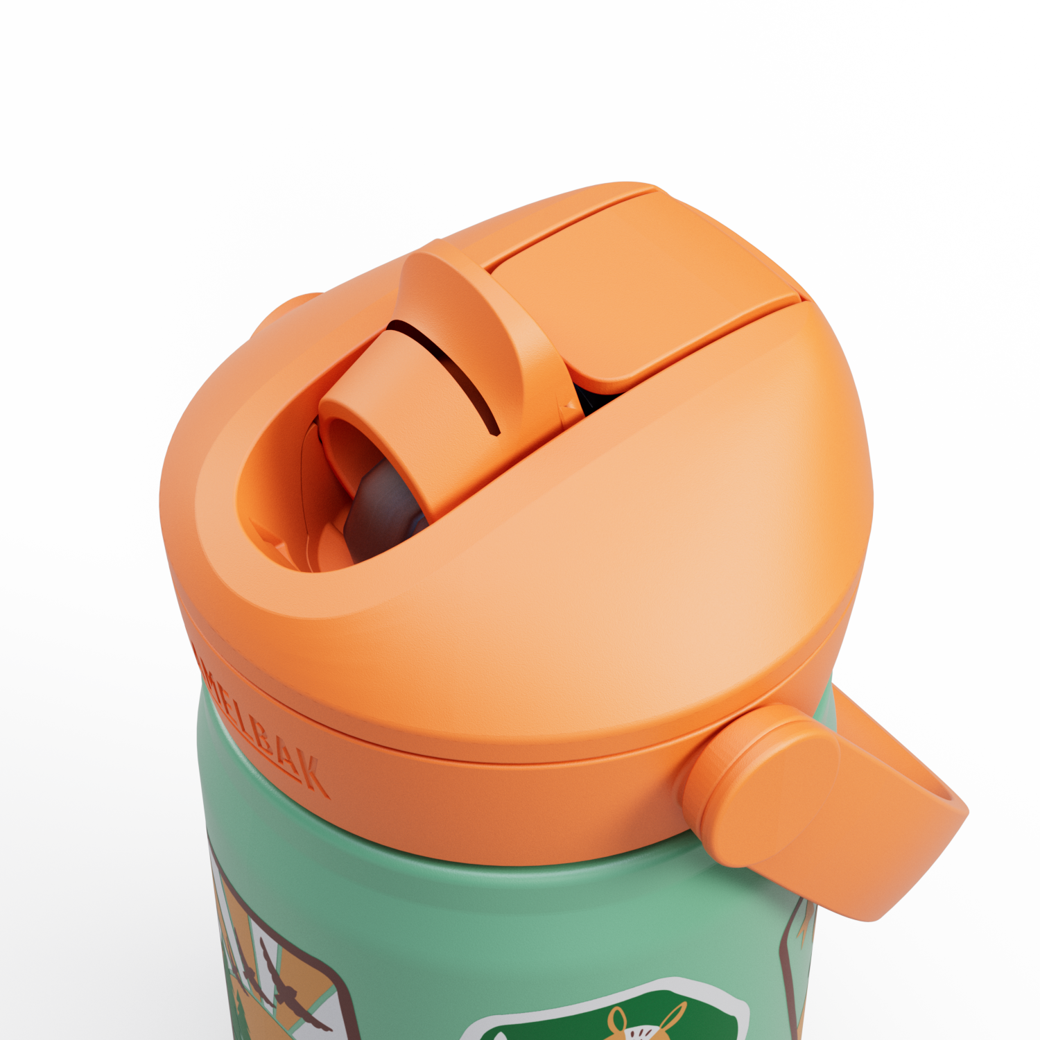 CamelBak Thrive™ Flip Straw Kids 12 oz Bottle, Insulated Stainless Steel
