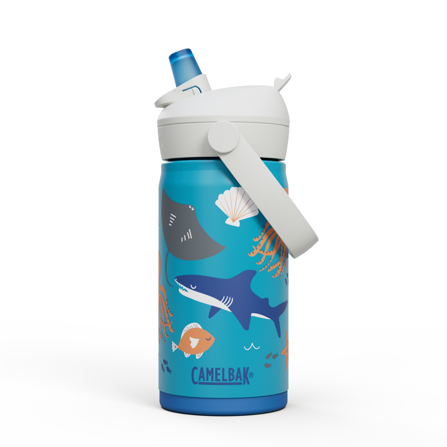 CamelBak Thrive™ Flip Straw Kids 12 oz Bottle, Insulated Stainless Steel