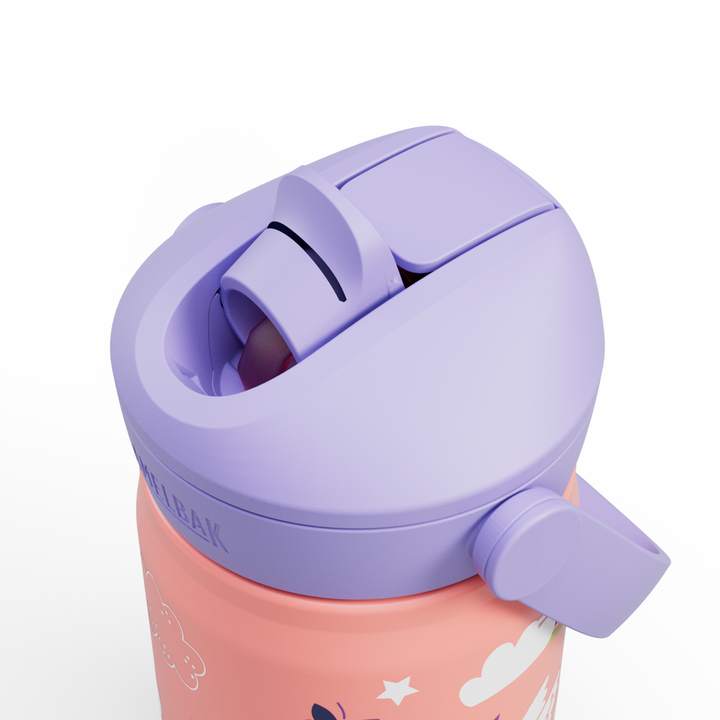 CamelBak Thrive™ Flip Straw Kids 12 oz Bottle, Insulated Stainless Steel