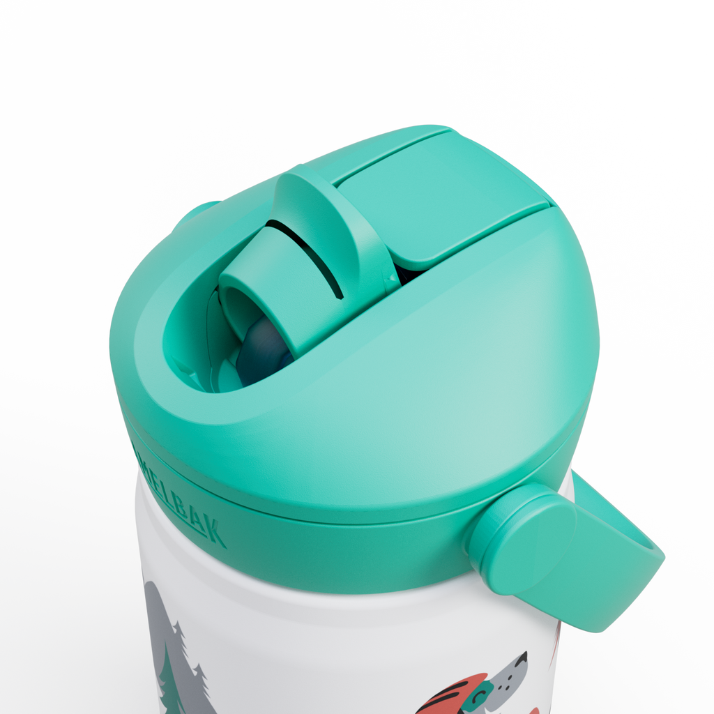 CamelBak Thrive™ Flip Straw Kids 12 oz Bottle, Insulated Stainless Steel